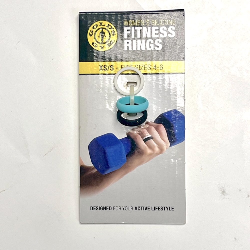 Gold’s Gym Women’s Silicone Fitness Rings